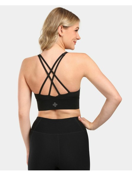 Kilpi Dámska športová podprsenka Kilpi MARI-W pre intenzívne aktivity Čierna