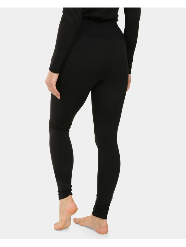 Kilpi Dámske bezšvové termo nohavice Kilpi OLINE-W Čierna