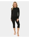 Kilpi Dámske bezšvové termo tričko s dlhým rukávom Kilpi CAROL-W Čierne