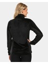 Kilpi Dámska chlpatá fleecová mikina Kilpi SKATHI-W Čierna