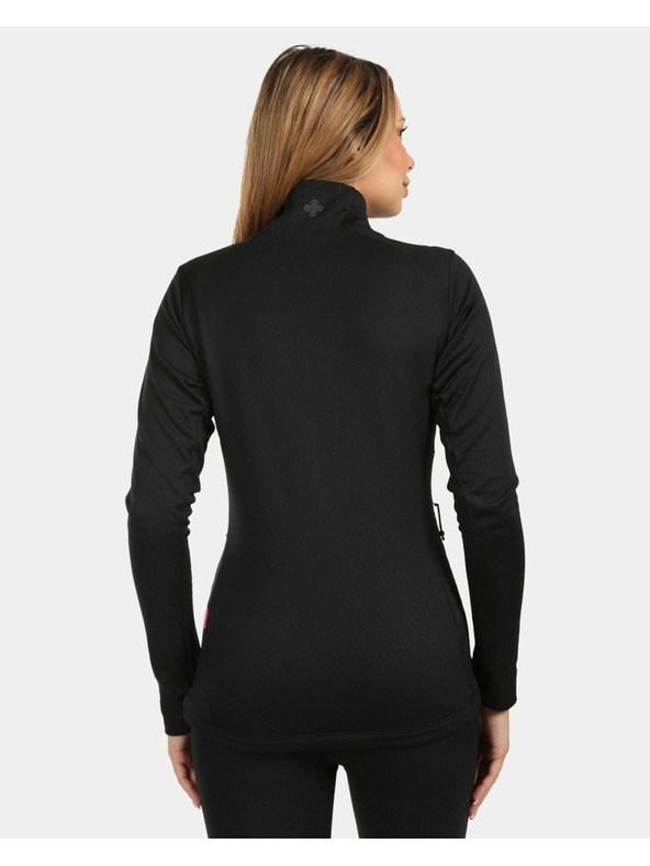 Kilpi Dámska fleecová mikina Kilpi SIREN-W Čierna