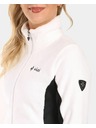Kilpi Dámska chlpatá fleecová mikina Kilpi SKATHI-W Biela