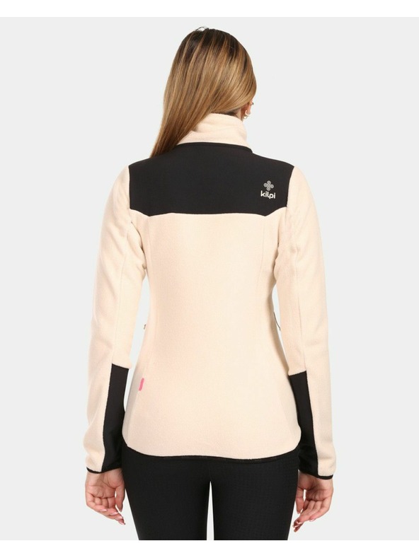 Kilpi Dámska fleecová mikina Kilpi KAJAANI-W Béžová