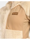 Kilpi Dámska chlpatá fleecová mikina s kapucou Kilpi NORKA-W Béžová