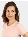 Kilpi Dámske bavlnené tričko Kilpi PROMO-W Koralová