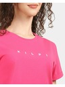 Kilpi Dámske bavlnené tričko s krátkym rukávom Kilpi PROLIX-W Ružová