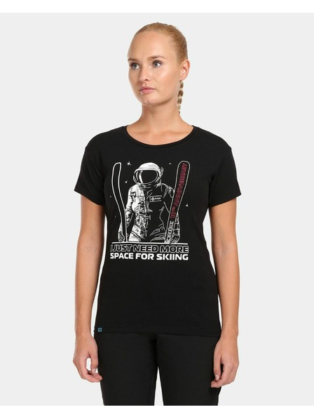 Kilpi Dámske bavlnené tričko Kilpi LTD TRITON-W Čierna