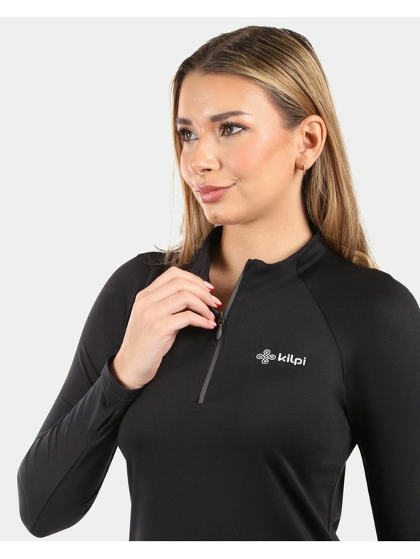 Kilpi Dámske funkčné tričko s dlhým rukávom Kilpi GIMI-W Čierna