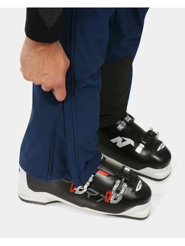 Kilpi Pánske softshellové lyžiarske nohavice Kilpi RHEA-M Dark Blue