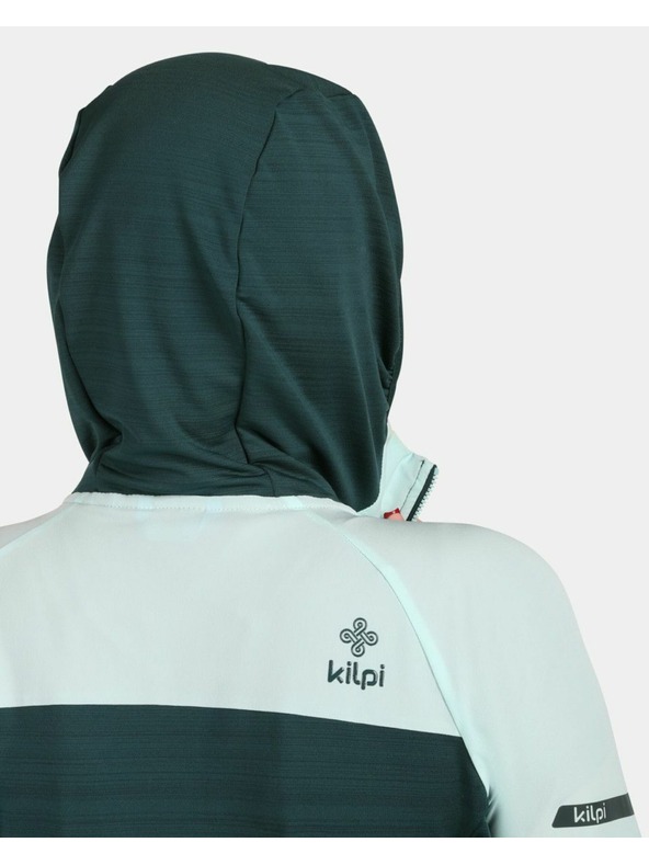 Kilpi Dámska funkčná mikina s kapucou Kilpi MEMPHIS-W Tmavozelená
