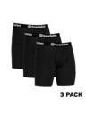 Horsefeathers Boxerky Dynasty Long 3Pack - čierna