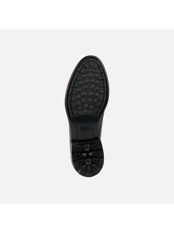 Geox Čierne dámske poltopánky Geox Walk Pleasure