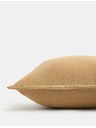 Marks & Spencer Zamatový vankúšik z čistej bavlny Marks & Spencer hnedá