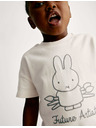 Marks & Spencer Tričko Miffy™ s vysokým podielom bavlny (1–8 rokov) Marks & Spencer smotanová
