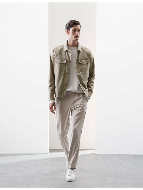 Marks & Spencer Funkčná bunda Harrington Marks & Spencer béžová