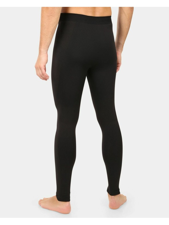 Kilpi Pánske bezšvové termo nohavice Kilpi NIEL-M Čierna
