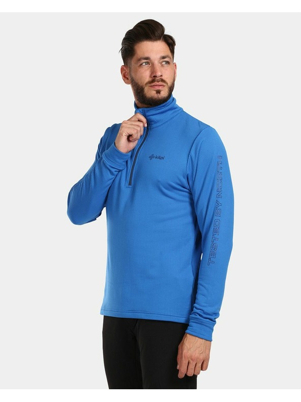 Kilpi Pánska funkčná mikina Kilpi ROLO-M Modrá