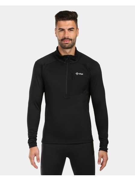 Kilpi Pánska fleecová mikina Kilpi VIGO-M Čierna