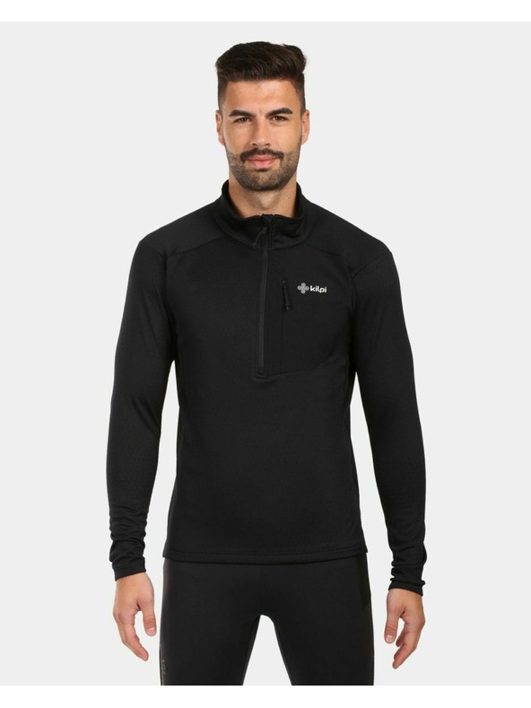 Kilpi Pánska fleecová mikina Kilpi VIGO-M Čierna