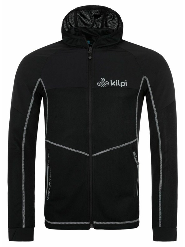Kilpi Pánska funkčná mikina Kilpi MEMPHIS-M Čierna
