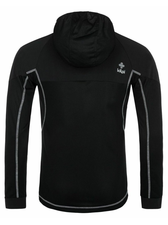 Kilpi Pánska funkčná mikina Kilpi MEMPHIS-M Čierna