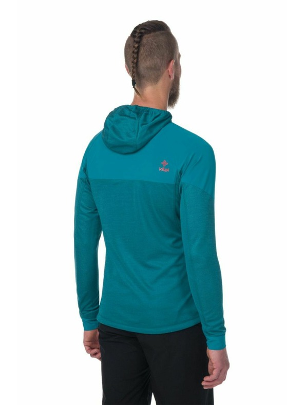 Kilpi Pánska funkčná mikina Kilpi MEMPHIS-M Čierna