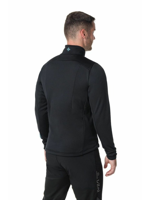 Kilpi Pánska funkčná mikina Kilpi TEAM FLEECE-M čierna