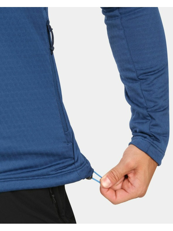 Kilpi Pánska fleecová mikina Kilpi ERIN-M Tmavo modrá