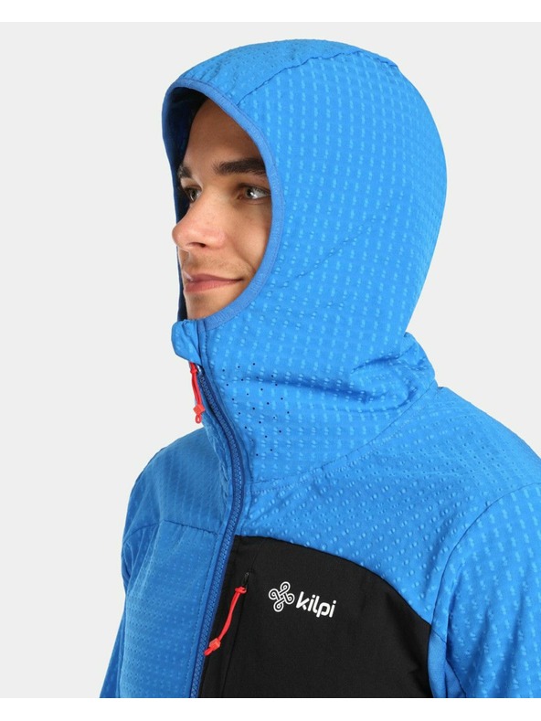 Kilpi Pánska fleecová mikina s kapucou Kilpi FRENI-M Modrá