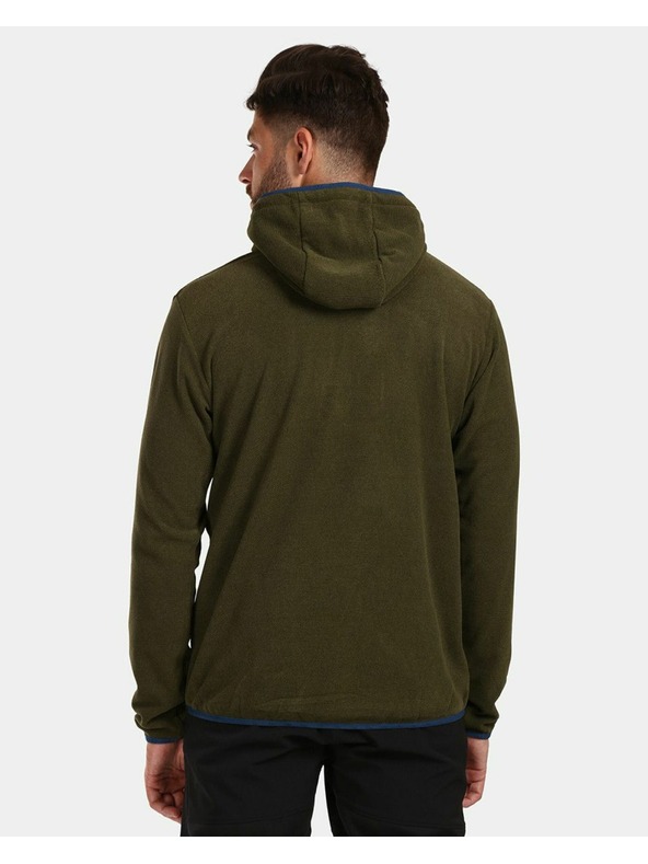 Kilpi Pánska fleecová mikina Kilpi FLOND-M Zelená