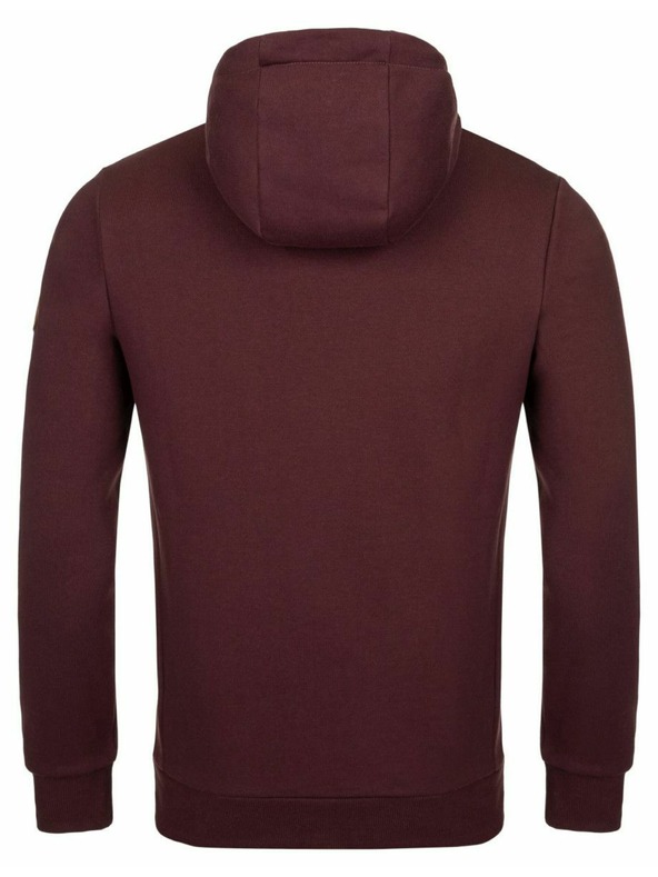 Kilpi Pánska mikina Kilpi ODISEA-M Tmavočervená