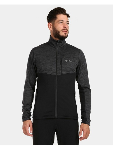 Kilpi Pánska funkčná mikina Kilpi ERIN-M Black