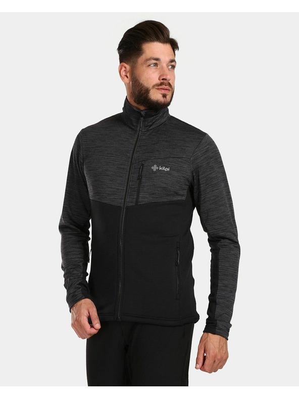 Kilpi Pánska funkčná mikina Kilpi ERIN-M Black