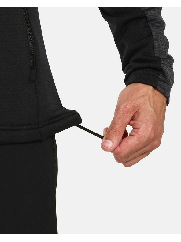 Kilpi Pánska funkčná mikina Kilpi ERIN-M Black