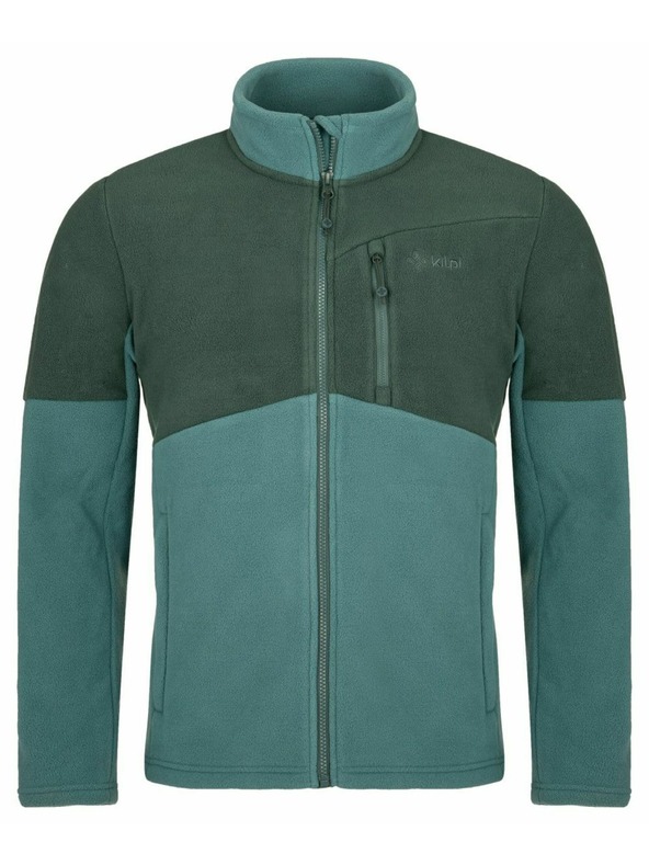 Kilpi Pánska fleecová mikina Kilpi GLANDER-M Tmavo zelená