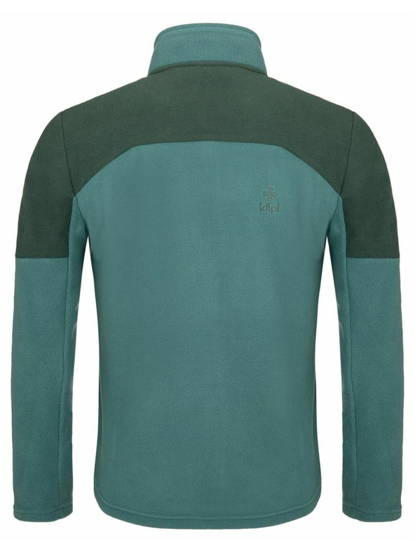Kilpi Pánska fleecová mikina Kilpi GLANDER-M Tmavo zelená