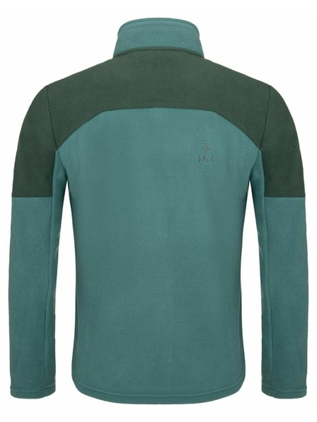 Kilpi Pánska fleecová mikina Kilpi GLANDER-M Tmavo zelená