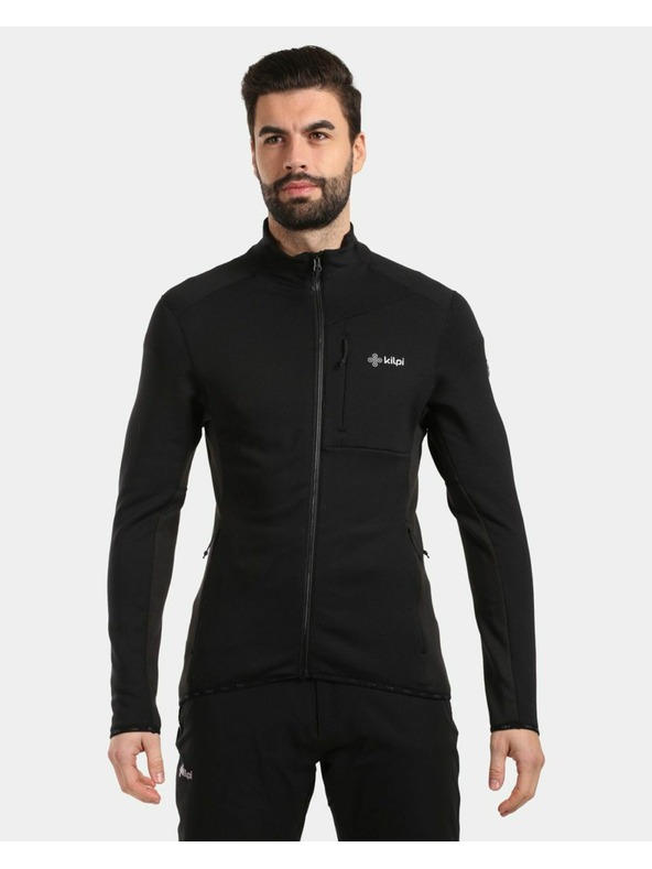 Kilpi Pánska prémiová funkčná mikina Kilpi PREMIO-M Čierna