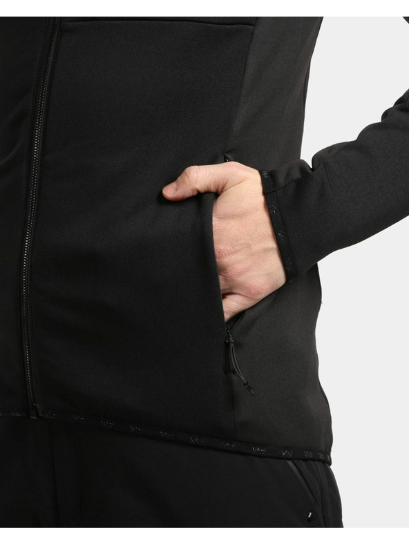 Kilpi Pánska prémiová funkčná mikina Kilpi PREMIO-M Čierna