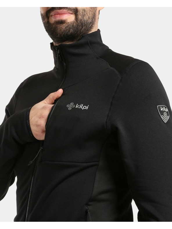 Kilpi Pánska prémiová funkčná mikina Kilpi PREMIO-M Čierna