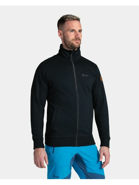 Kilpi Pánska bavlnená mikina Kilpi BOBBY-M Čierna