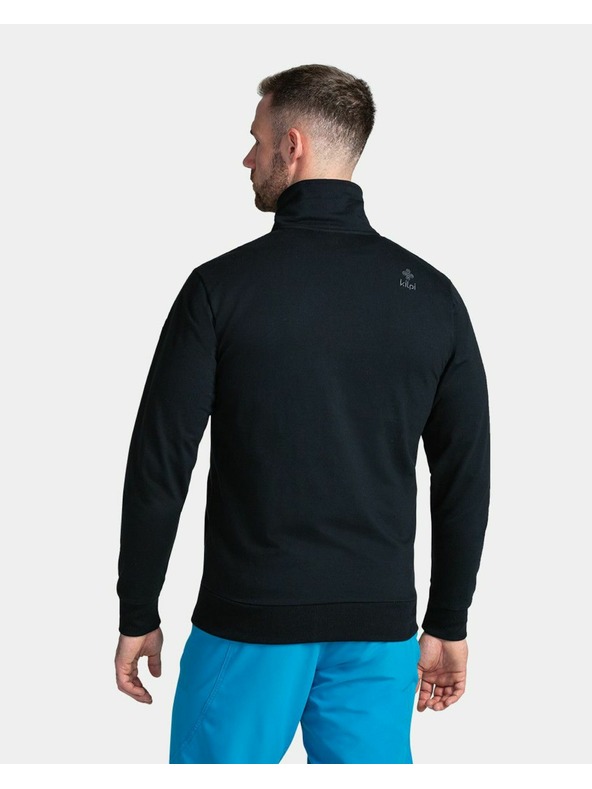 Kilpi Pánska bavlnená mikina Kilpi BOBBY-M Čierna