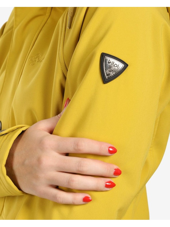 Kilpi Dámsky softshellový kabát Kilpi LASIKA-W Zlatá
