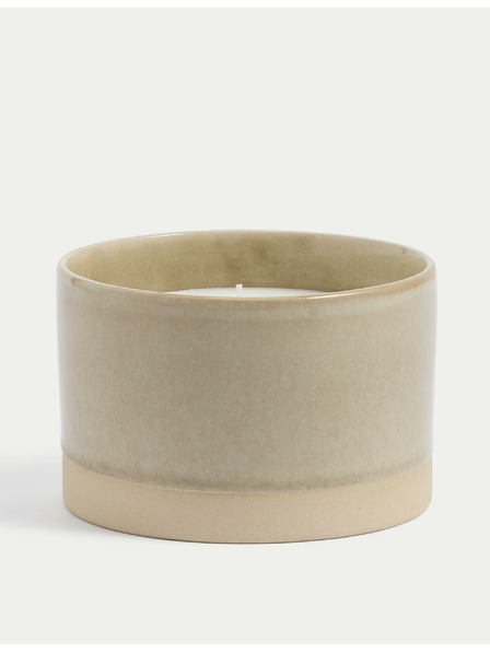 Marks & Spencer Sviečka Slow Morning s 3 knôtmi Marks & Spencer béžová