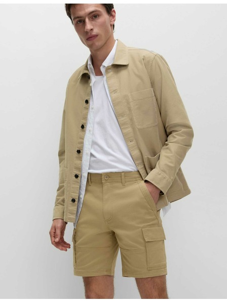 Marks & Spencer Elastické cargo šortky Marks & Spencer hnedá