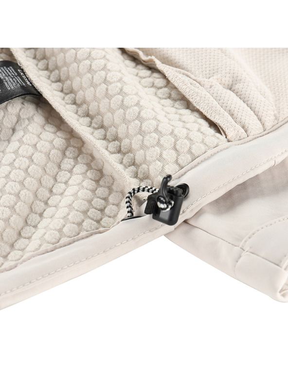 ALPINE PRO Dámska softshellová bunda s úpravou dwr ALPINE PRO HOORA moonbeam