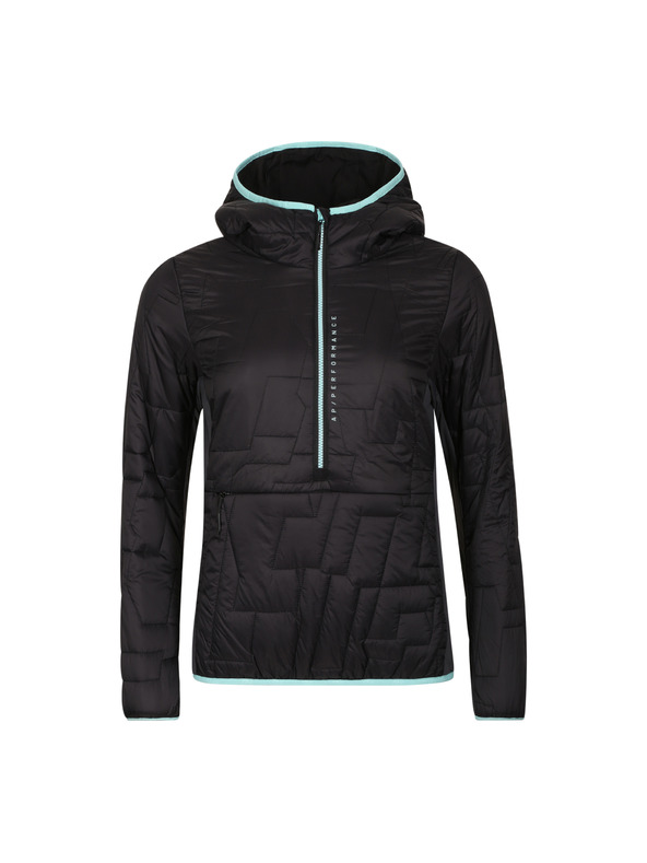 ALPINE PRO Ultralahká bunda s eco pfc free ALPINE PRO KAERA black