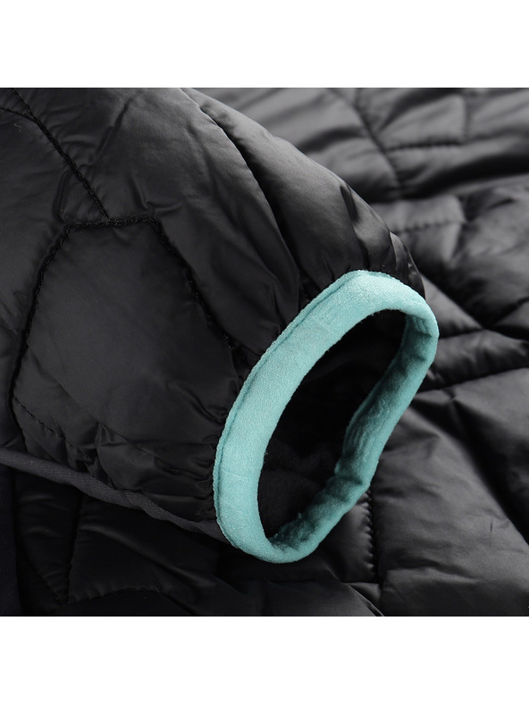 ALPINE PRO Ultralahká bunda s eco pfc free ALPINE PRO KAERA black