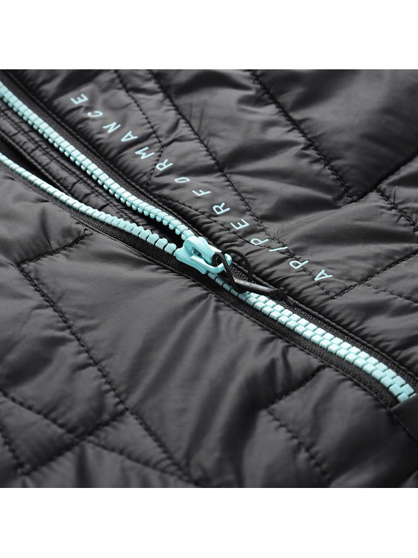 ALPINE PRO Ultralahká bunda s eco pfc free ALPINE PRO KAERA black