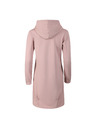 ALPINE PRO Dámske bavlnené šaty ALPINE PRO LORRA pale mauve